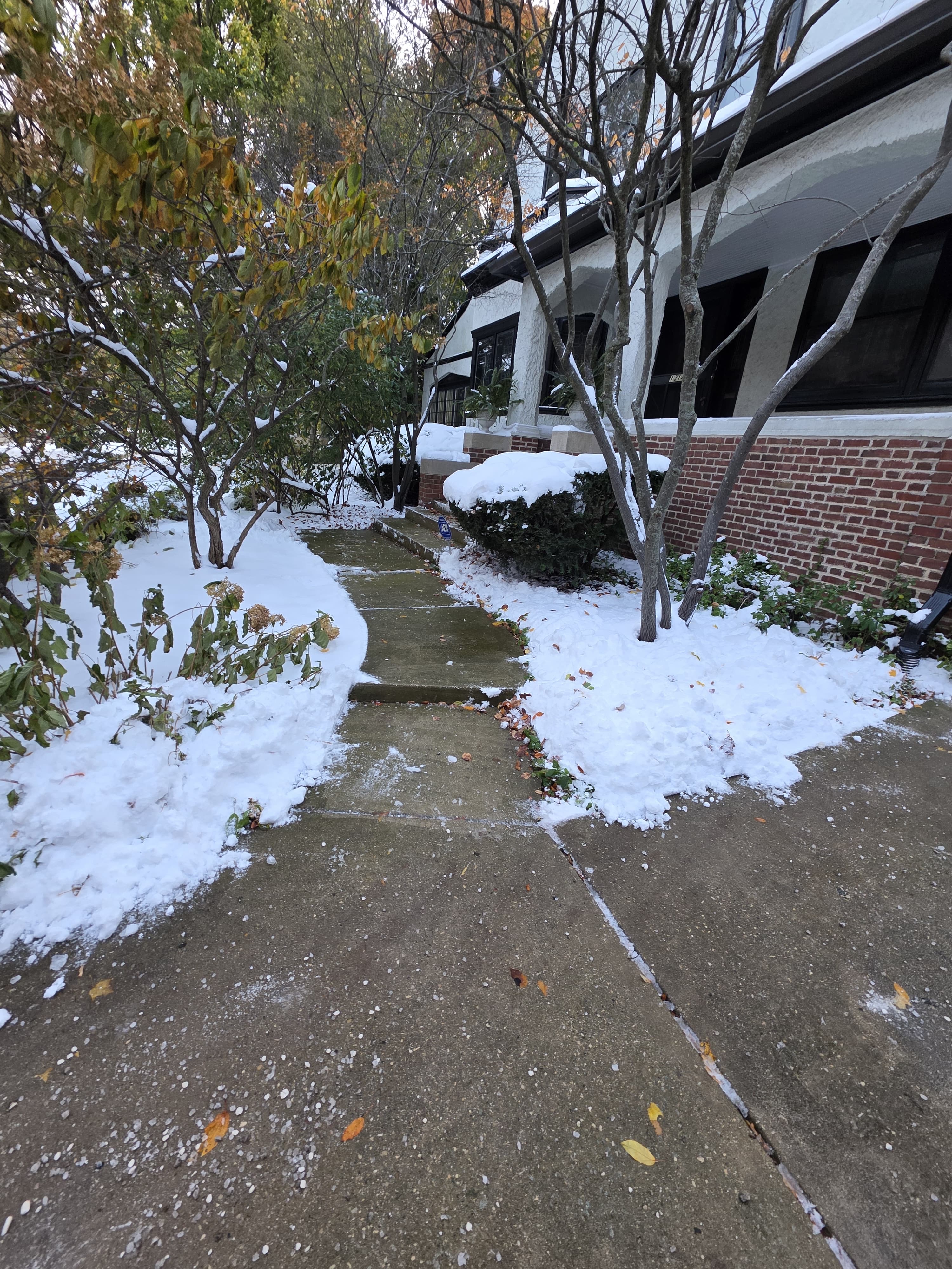 Professional snow plowing service - North Shore Chicago